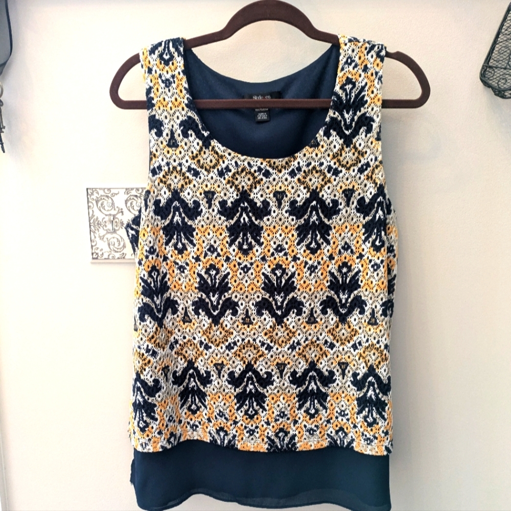 Flowy scoop neck tank